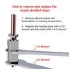 For Bambu Lab Hotend Upgrade 2.0 Version Nozzle Bambulab Bi Metal Fit Bamboo Bambulabs X1 X1C P1P P1S Hotend P1P Thermistor