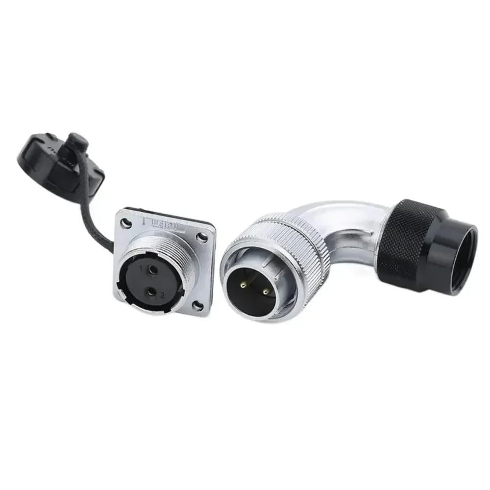 WEIPU WS20 TC+Z 2 3 4 5 6 7 8 9 12 15Pin IP65 Male Plug Female Socket Power Adapter Industrial Automotive Soldering Connector