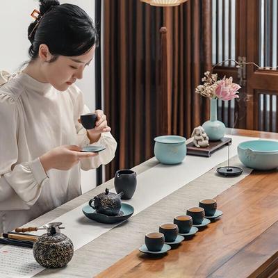 Керамический чайный набор Wanqian Tang Gongfu - Huahao Yueyuan