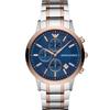 Emporio Armani AR80025 Двухцветные мужские часы с хронографом