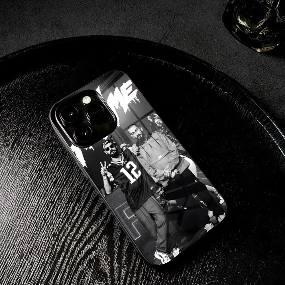 Чехол для телефона Miyagi Andy Panda Закаленное стекло Для IPhone 16 13 14 12 15 11 Pro Max Plus Mini X XR SE2020 Coque