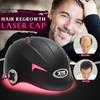 Модернизированный лазерный шлем для восстановления роста волос, медицинская терапия выпадения волос, лазерная шапочка на 128 диодов, аппарат для быстрого восстановления роста волос с бесплатными очками