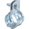 TRUSCO Pipe Support Lifting Assembly Applicable TPS307 X 10 Pieces Bracket, Band, Type, Diameter 20A, (Case Sold)