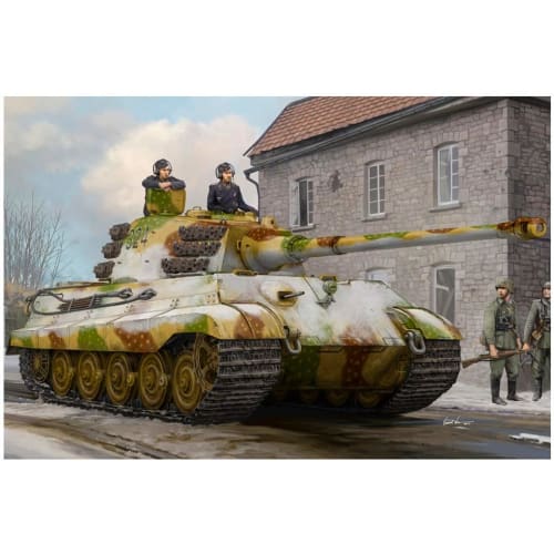 Hobby Boss 1/35 Fighting Vehicle Series German King Tiger Heavy Tank (Henschel Turret) Late Model Plastic Model 84532