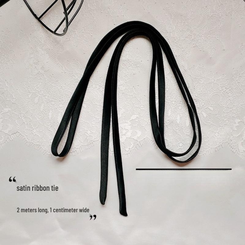 Кружевное свадебное платье с атласной лентой на шнуровке, бантом и повязкой для волос, прочное и универсальное для невест