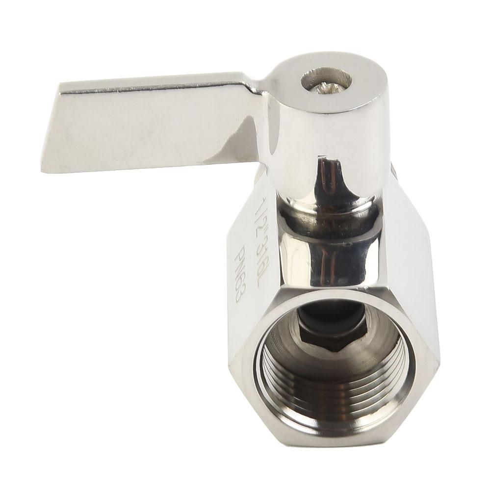 G1/2 INCH NPT Shut Off Valve Hand Valve Shower Head