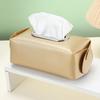 Квадратный держатель для коробки с салфетками, однотонный, большой емкости, складная конструкция, простая сборка, чехол для настольной коробки с салфетками