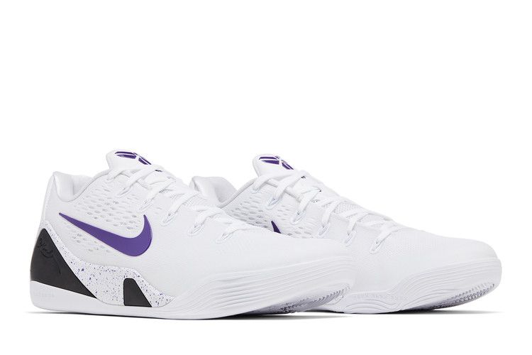 Nike Kobe 9 Elite Low EM Protro Белый Фиолетовый