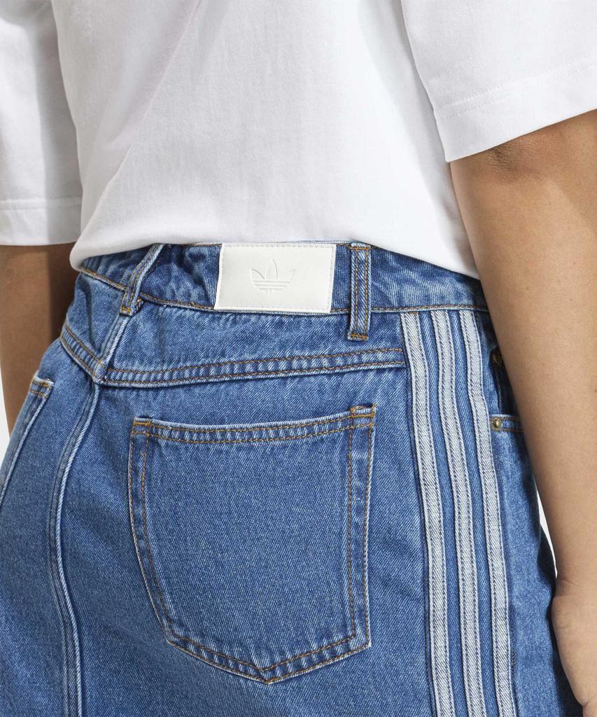 ADIDAS 3-Stripe Denim Skirt - Medium Vintage Denim / Kd2901