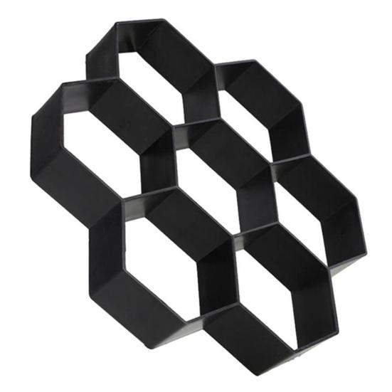 30cmx30cm Шестиугольник Ручной Тротуар Цементный Кирпич Бетонный Тротуар Форма Создатель Дорожки