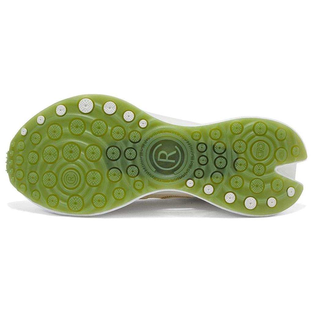 Li Ning Absolute Shadow CRC нескользящие повседневные туфли с низким верхом мужские повседневные туфли белые зеленые AZGT017-1