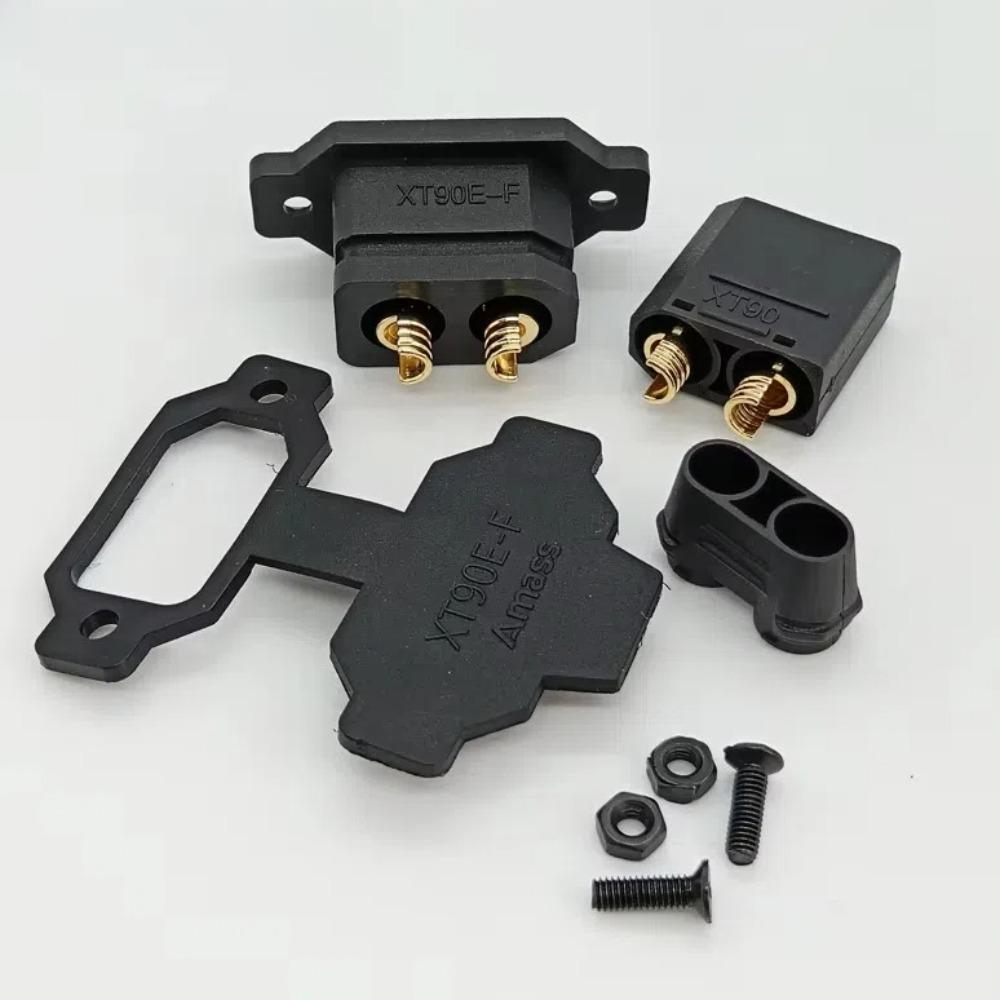 Mountable Connector XT90E Battery Connector Kits Gold-plated Female Plug New XT90E Male Plug