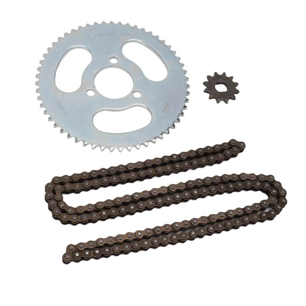 Комплект цепных звездочек 25H, стальная звездочка заднего колеса 55T, звездочка переднего колеса 12T с приводом 146 Link