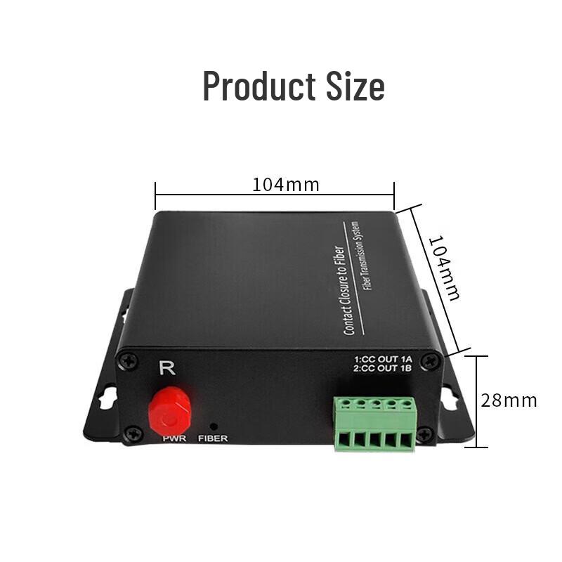 Yeren 1-Channel Unidirectional Alarm Optical Transceiver