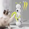 Intelligent Interactive Cat Toy with Replaceable Prey Tail Smart Motion Worm Cat Toy for Indoor Cats Interactive Caterpillar Design Cat Dog Toy