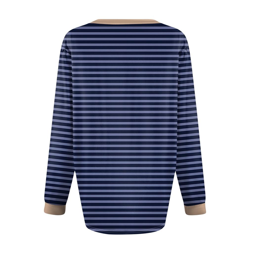 Женские рубашки с длинным рукавом-фонариком, плиссированные туники с V-образным вырезом, осенние топы с длинным рукавом и принтом