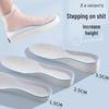 Breathable Invisible Height Increasing Insoles for Men and Women - Soft, Lightweight, and Thickened for Sneakers