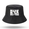 We Will Rock You Print Queen Рок-группа Мужчины Женщины Панама Кепка для рыбалки Рыбацкая шляпа Женская шляпа-ведро в стиле Харадзюку Рыболовная шляпа