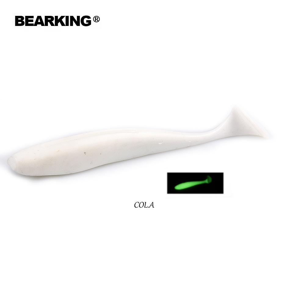 BEARKING Shiner 75 мм 2 г 16 шт./пакет рыболовные приманки мягкие приманки искусственные приманки снасти джеркбейты для щуки и окуня