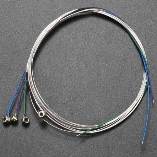 VENOAL 12 Violin Strings E-A-D-G Steel + Nickel Wire Musical Instrument Accessories