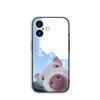for Samsung Galaxy S25 S23 S22 S24 FE Ultra Plus A56 A05 A06 A15 A16 A57 S7 Edge Phone Cover Case Anime Cute Pig Funny