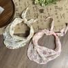 Triangle Scarf Silk Scarf High-end New Versatile Neck Protector Decorative Thin Scarf Floral Headscarf Headband Tied Hair