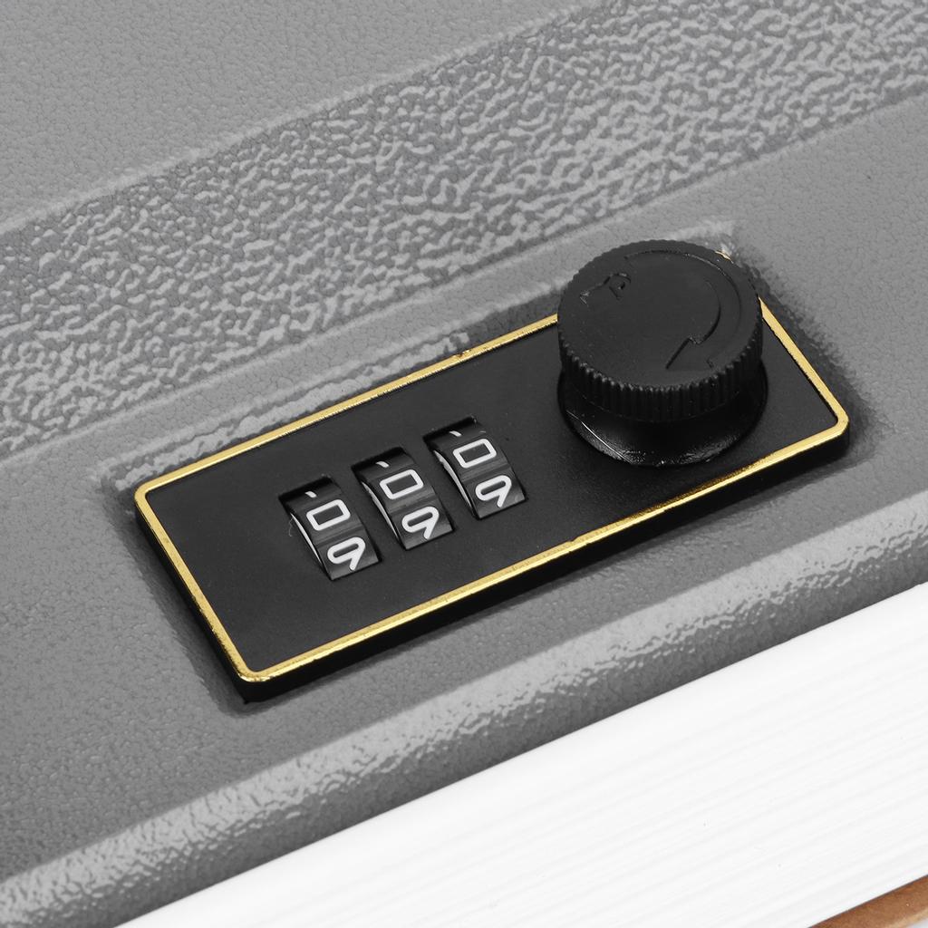 Оригинальный домашний сейф - коробка в виде книги с защитным кодовым замком для хранения монет, банковских карт, ювелирных изделий, документов и др