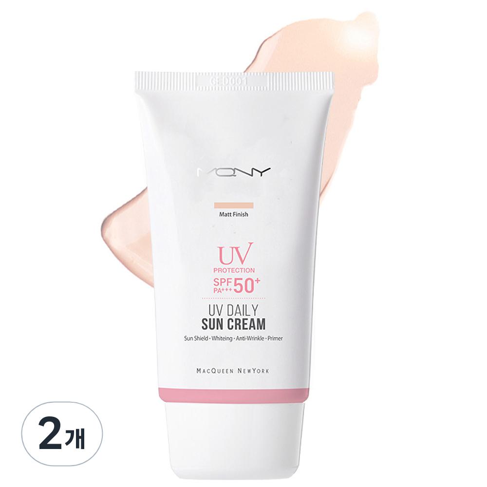 McQueen New York UV Daily Matte Finish Sunscreen, 50g, 2 Units