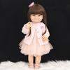55 см кукла bebe reborn toddler мягкие силиконовые куклы reborn baby с мягким телом реалистичные рождественские сюрпризы для девочек подарки кукла