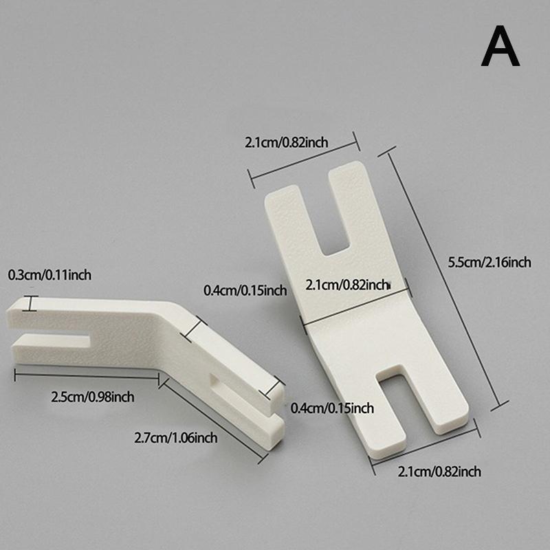 Sewing Tool Clearance Plate Button Reed Presser Foot Hump Jumper For Sewing Machines Accessories Machine Feet