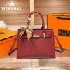 W.D.POLO Mother Day Birthday Gift Wedding Bag New Atmosphere Middle-aged Lady Large-capacity Handbag