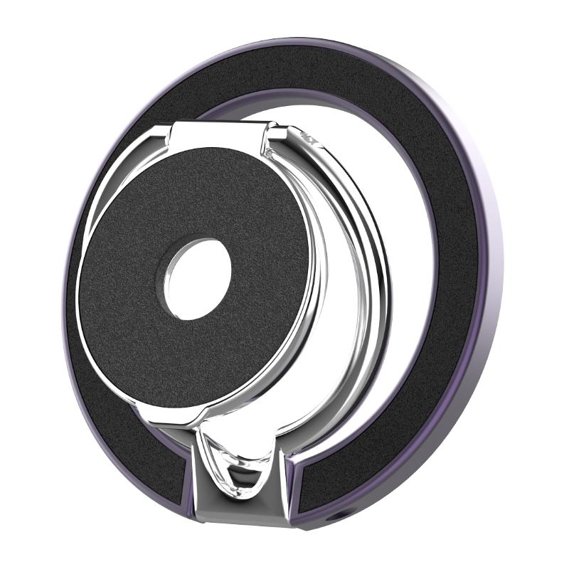 Двусторонний магнитный держатель для телефона MagSafe, магнитное кольцо-держатель для телефона, подставка, магнитный держатель для iPhone 16 15 14 13, Android, для спортзала, автомобиля