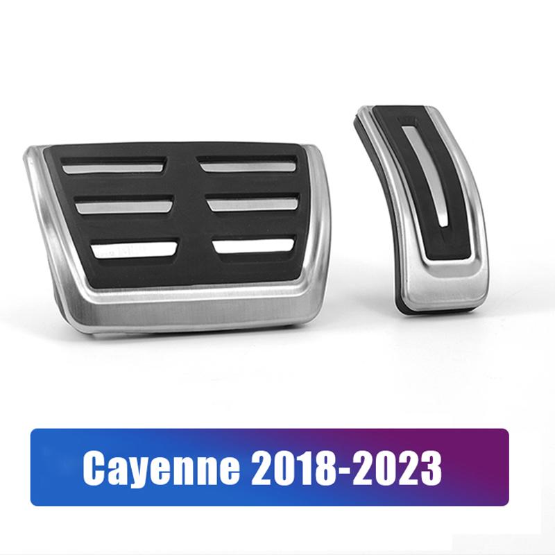 Автомобильный акселератор, педаль газа, топлива, тормоза, подставка для ног, накладка на педали для Porsche Cayenne 2018-2021 2022 Cayenne 958 2011-2017 Аксессуары