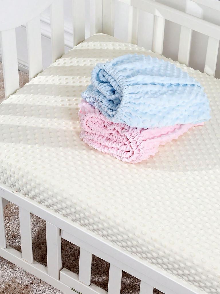 1PC Kids Crib Velvet Fitted Sheet, Mattress Cover Sheet Fits for Standard Baby bed 120*60cm/47.24x23.62x5in