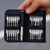 Набор прецизионных инструментов для ремонта 25 в 1 - Набор отверток с металлическими и пластиковыми защищенными головками Torx для электроники, очков и многого другого