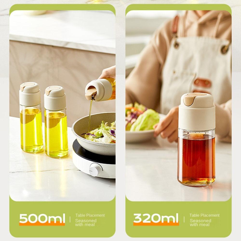 Glass Oil Bottle Leak-proof Olive Oil Pourers New Oil Pot  Oil Soy Sauce Vinegar