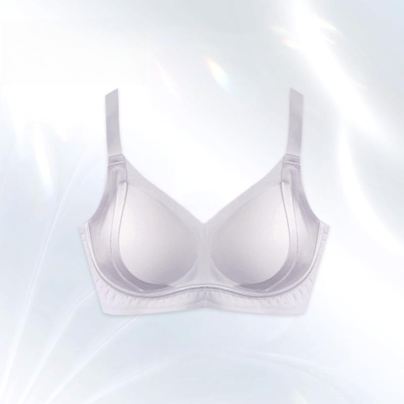 Thin Underwear Women's Gathering Bra Seamless Bra Breast Retraction Anti-sagging Breathable Women's Bra Push Up Bra