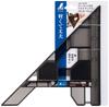 Shinwa Sokutei Triangle Circular Saw Guide Ruler, Polycarbonate, 15cm, 78290