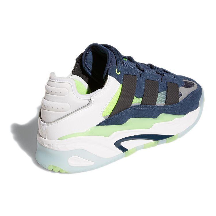 Adidas Originals Niteball Low Top Retro Basketball Shoes Unisex Sneakers Teal GW8024