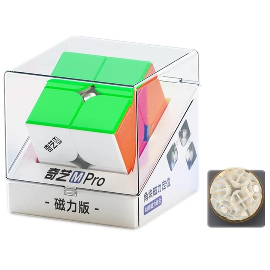 Qiyi M Pro 2x2 Магнитный кубик Рубика Профессиональная скоростная головоломка 2x2 Детские игрушки 2x2 Speedcube Cubo Magico Игрушки для детей