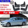 Передние и задние брызговики для BMW 3 серии E90 E91 Sedan Saloon Touring 2008-2012, брызговики, брызговики 2009 2010 2011