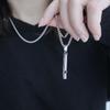 Zinc Zinc Alloy Hip-hop Cool Style Women Whistle Necklace Sweater Chain Necklace for Men Titanium Steel Chain
