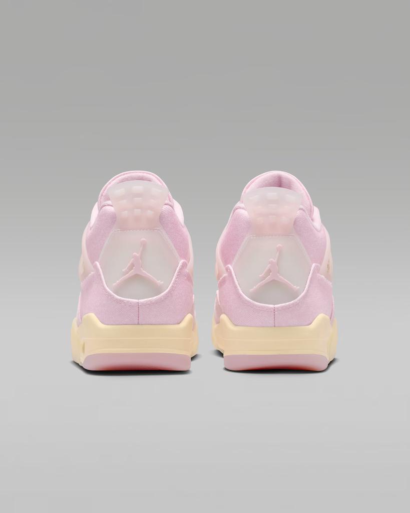 IB6716-600 Nike Air Jordan 4 Retro "Pearl Pink/Iced Carmine" (Женский)