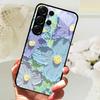 Для Samsung S24 Ultra Закаленное Стекло Задняя Крышка Чехол Для Galaxy S20 S21 S22 S23 S30 Ultra Жесткий ПК Стекло Защитные Чехлы для Телефона
