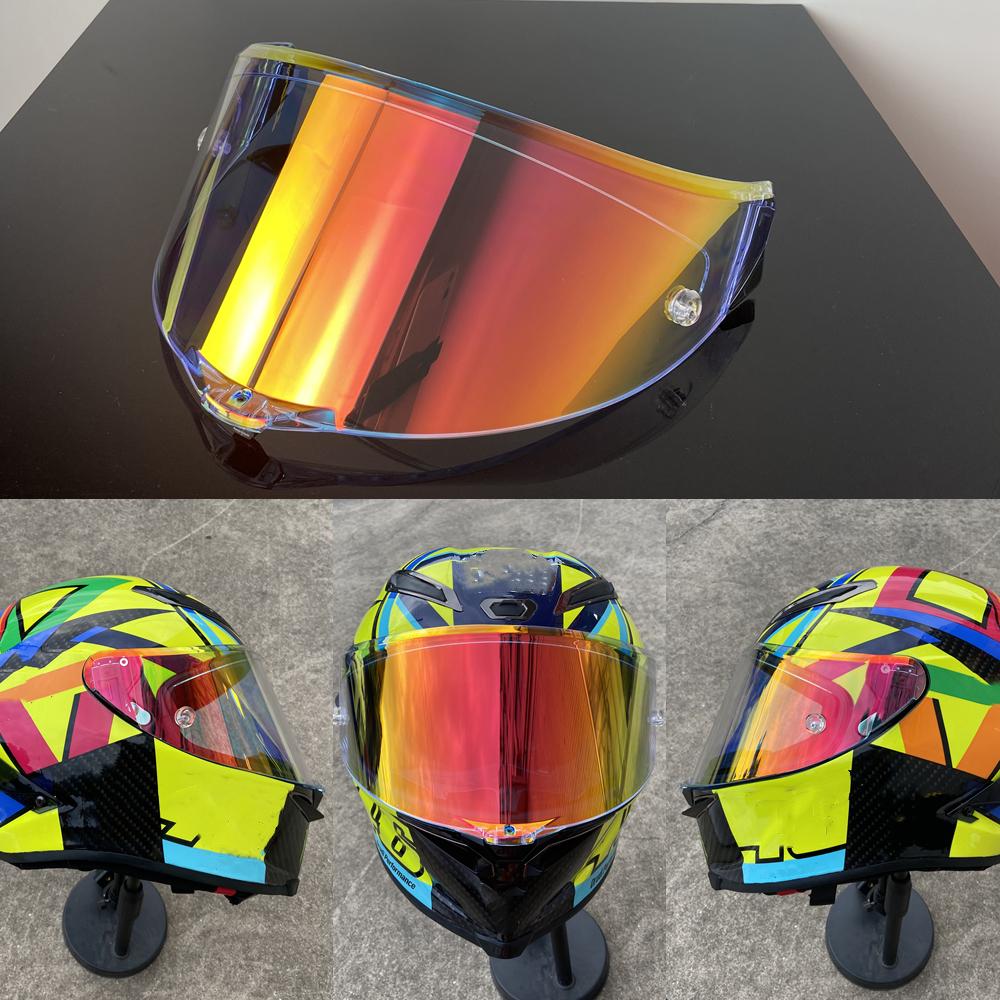 Визор шлема PISTA GP RR для AGV PISTA CORSA R RACE3 Щиток Защита от УФ Ветрозащитный Козырек Мотоаксессуары