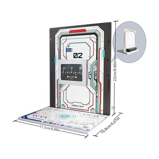 LBASE-4-й Беспроводной LED Набор для Моделей BANDAI Mobile Suit Gundam MG RG HG MGSD, Подставка для Дисплея с Широким Диапазоном Магнитного Сенсинга и Механическим Дизайном