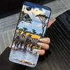 Мультяшные Аниме Животные Для OPPO Reno 5 6 7 A96 A40 A58 Realme GT A74 A78 Neo2 A74 A78 Find X5 X3 X7 X8 Черный Чехол Для Телефона