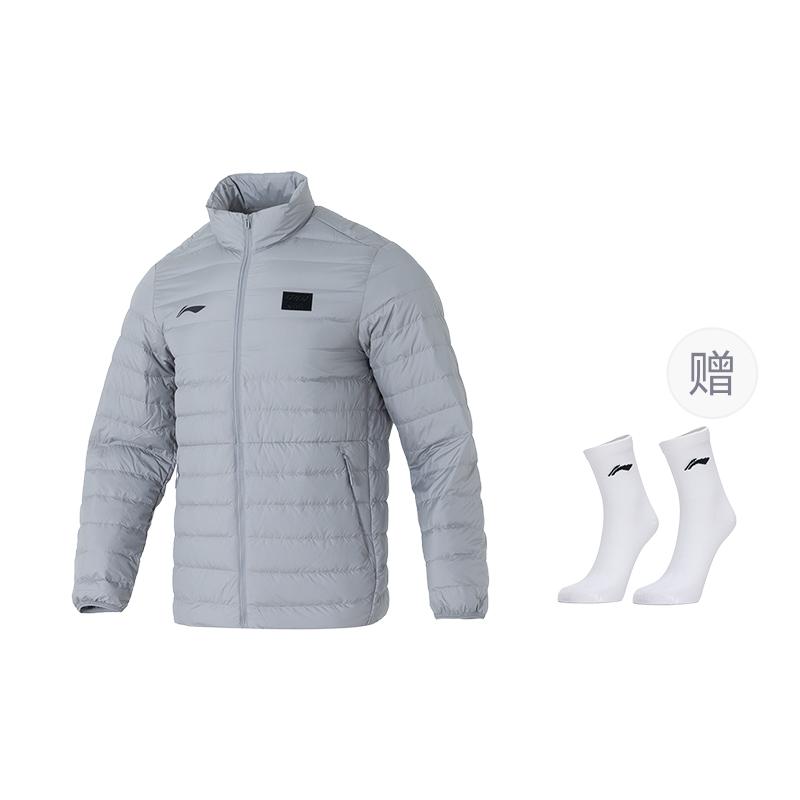 Пуховики Li Ning Унисекс Стойка Умеренный AYMV135-2
