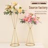 Metal Tabletop Floral Arrangement Stand for Weddings and Events