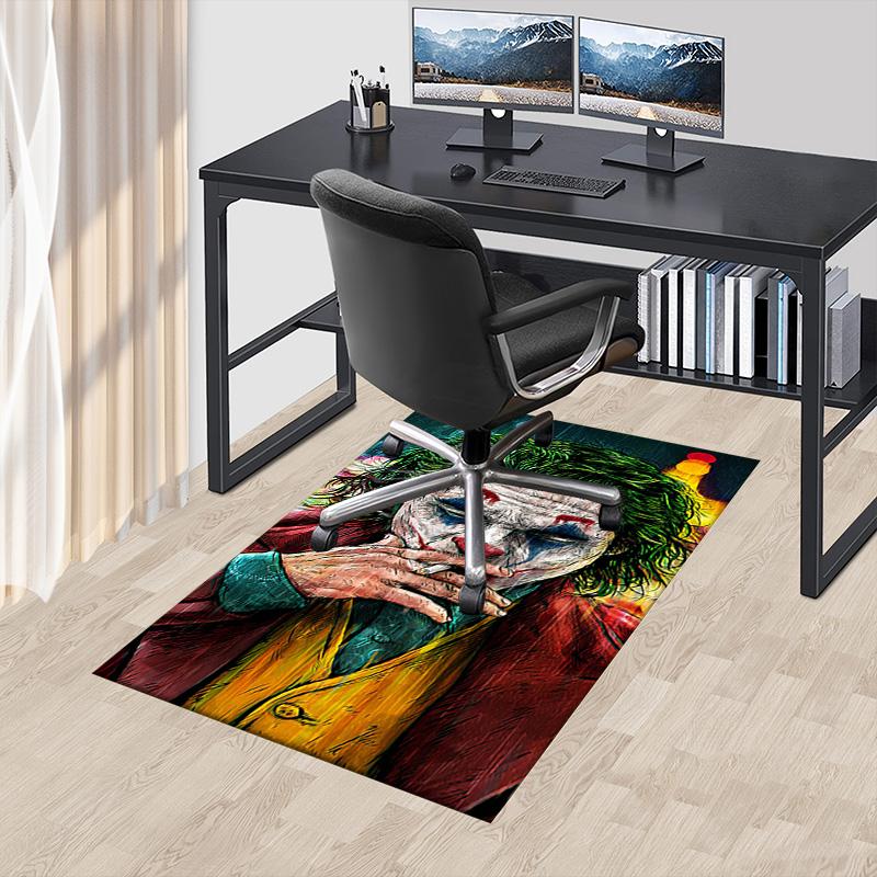 1pc Jokers Card Trick Carpet for Playroom Bedroom Living Room Sofa Home Decor,kids Game Area Rug Non-slip Floor Mat Y826182